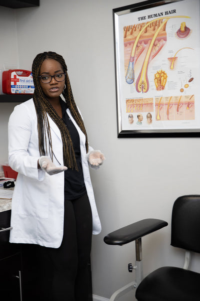 Black Trichologist in Atlanta Doing What She Does Best
