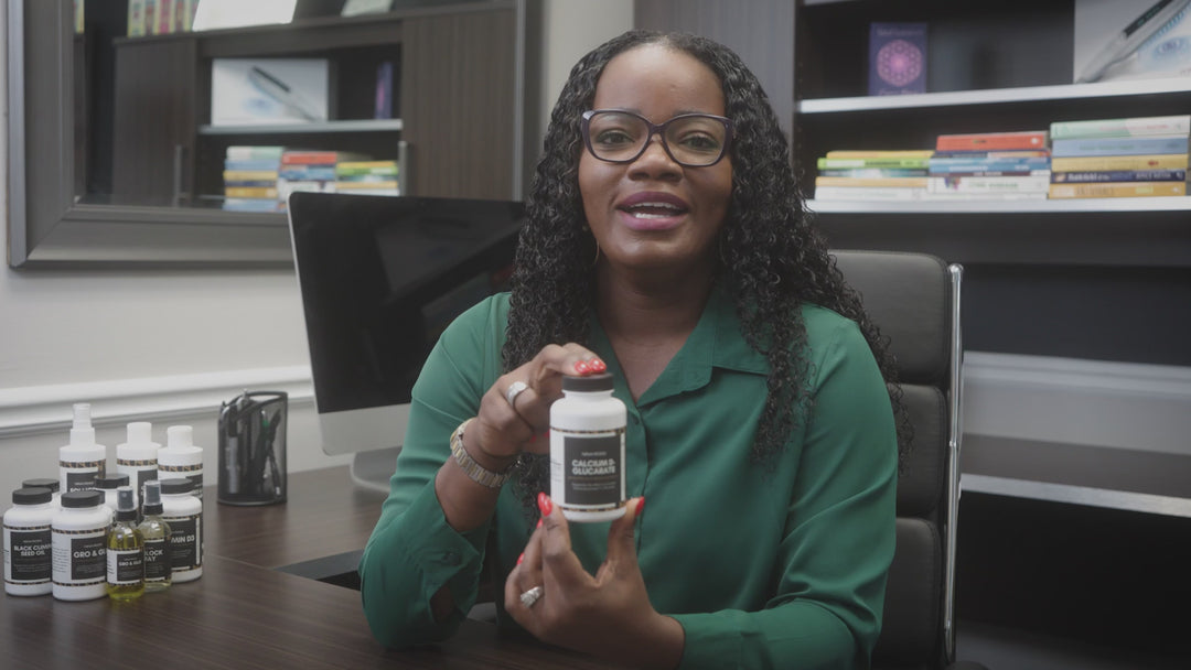 Dr. Nina Ross explaining Calcium D-Glucarate
