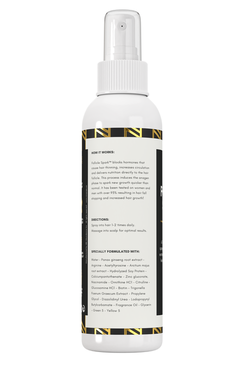 Follicle Spark Spray Information