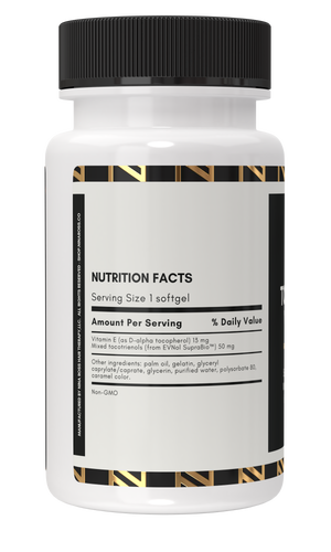 Super Tocotrienol Vitamin E Nutrition Facts