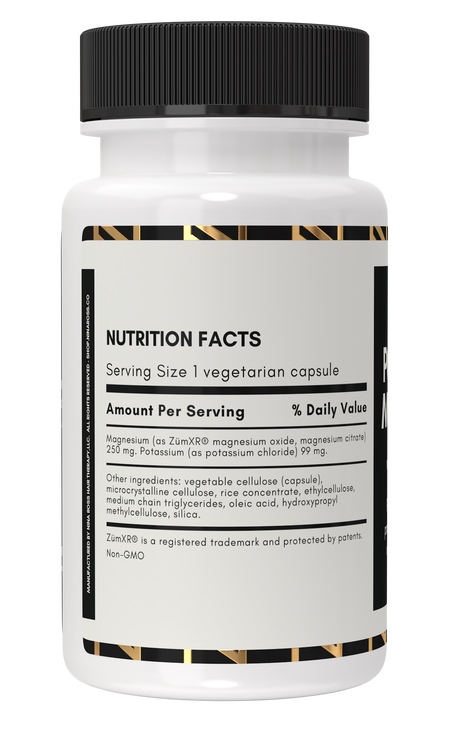 Potassium & Magnesium Nutrition Facts