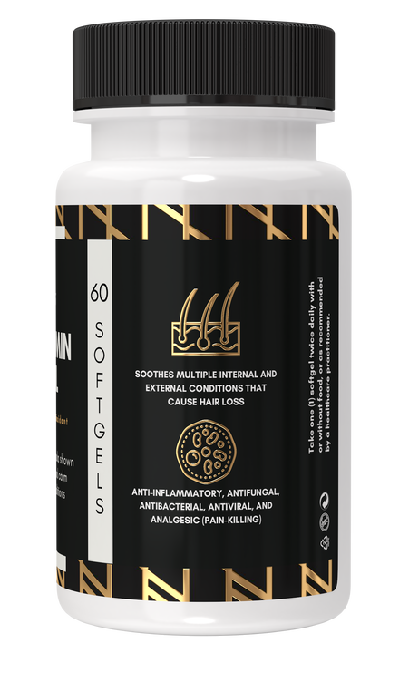 Black Cumin Seed Oil Backside